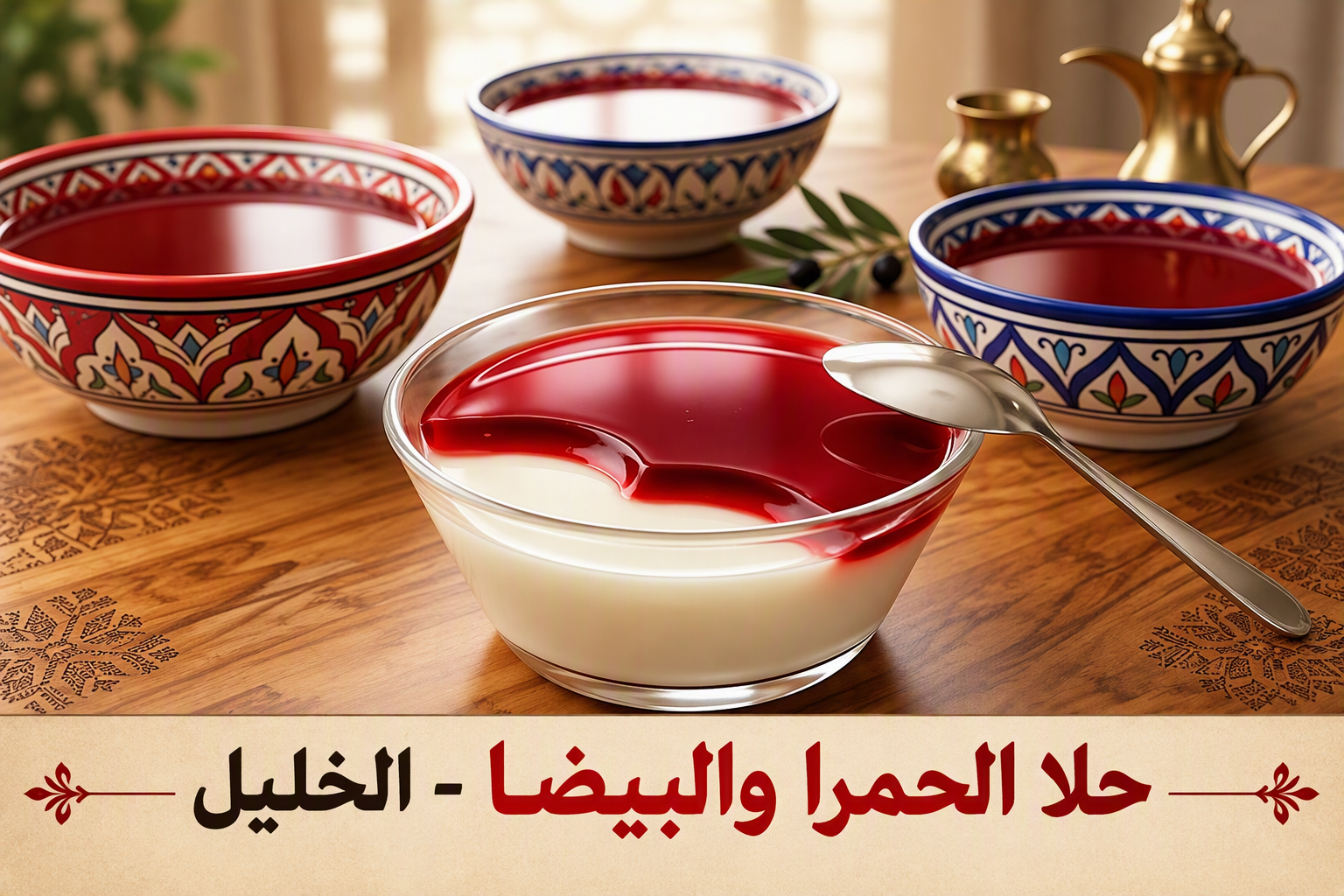 حلا «حمرا وبيضا» الخليلية.. حكاية من ريحة البلاد | موسوعة التراث الفلسطيني
