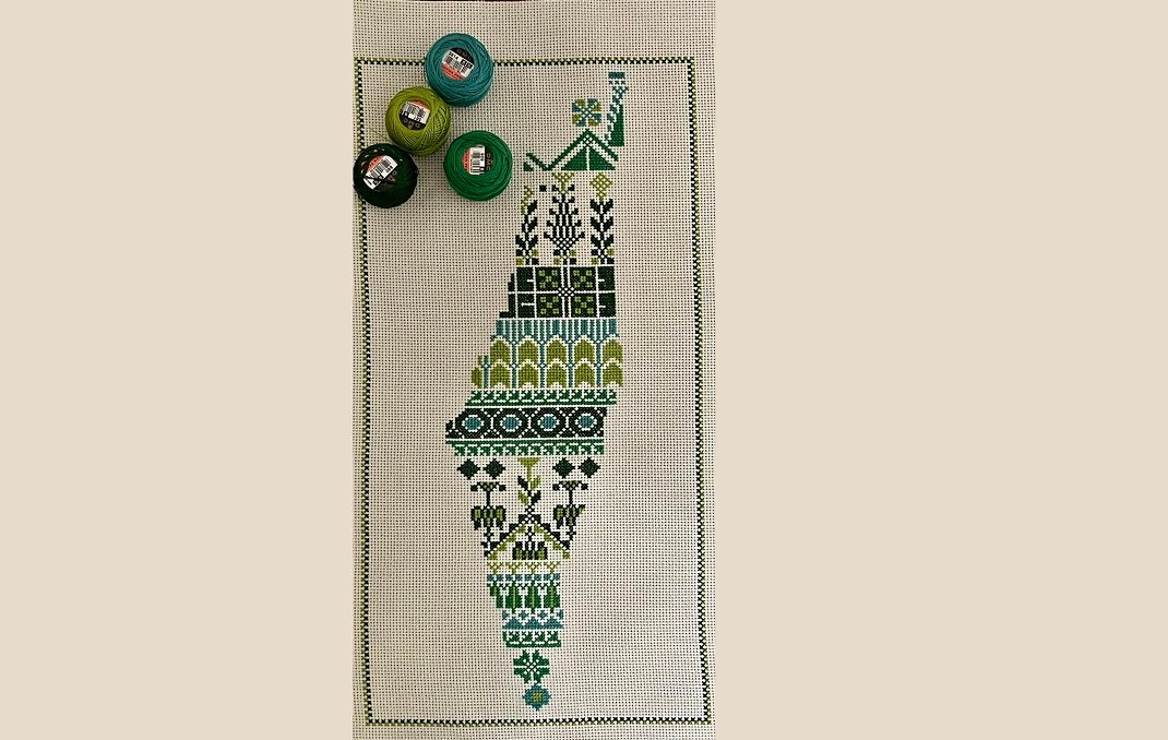 موسوعة التراث الفلسطيني | الخريطة الجغرافية للغرز